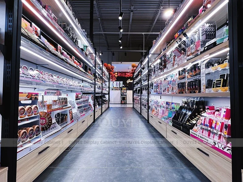 Black Beauty Supply Aisle Beauty Supply Store Wig Display - Image 5