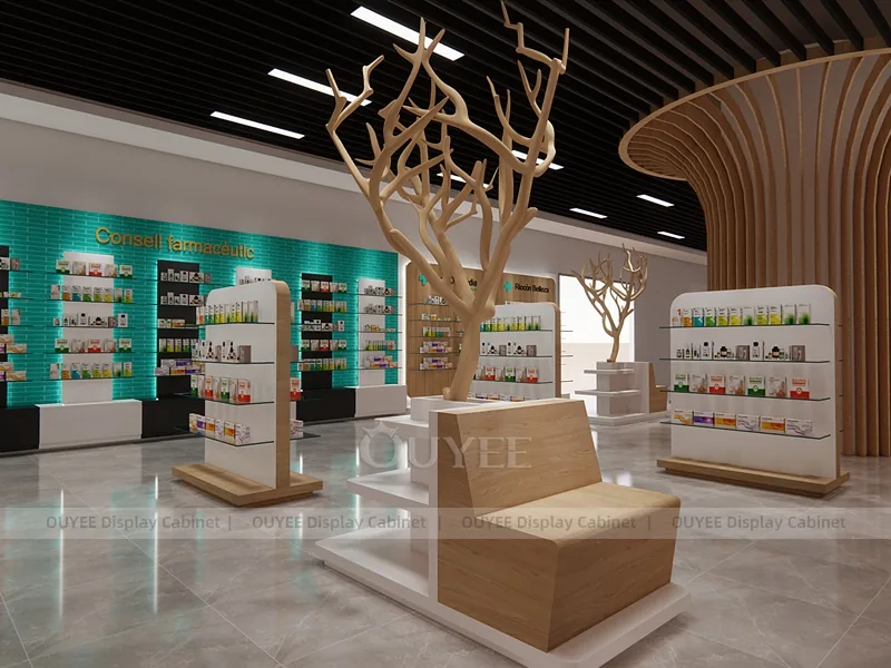 Black Ceiling Pharmacy Display - Image 3