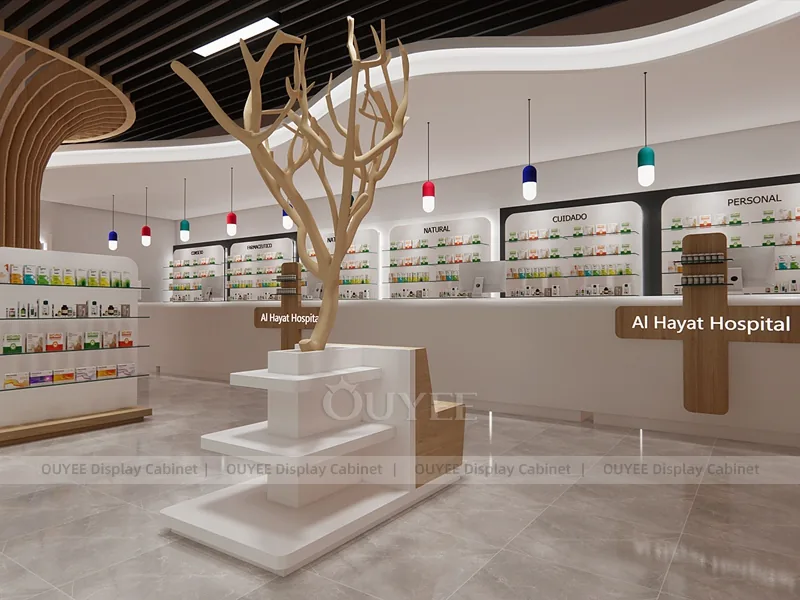 Black Ceiling Pharmacy Display - Image 5