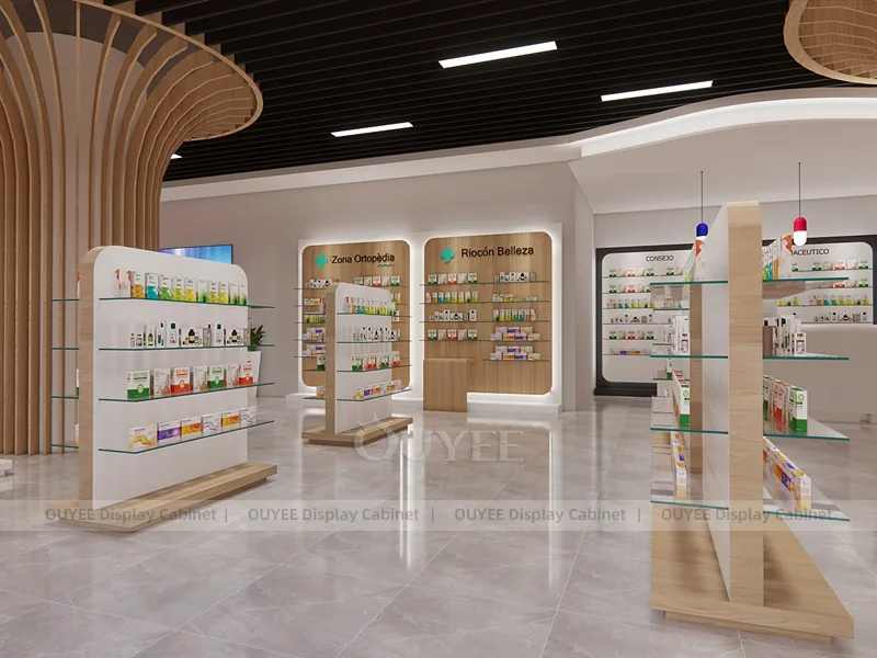 Black Ceiling Pharmacy Display - Image 6