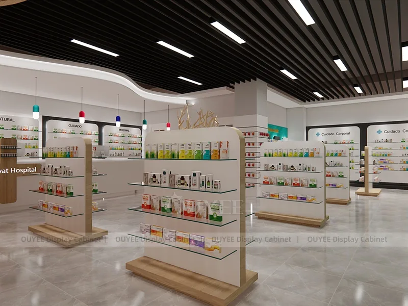 Black Ceiling Pharmacy Display - Image 9