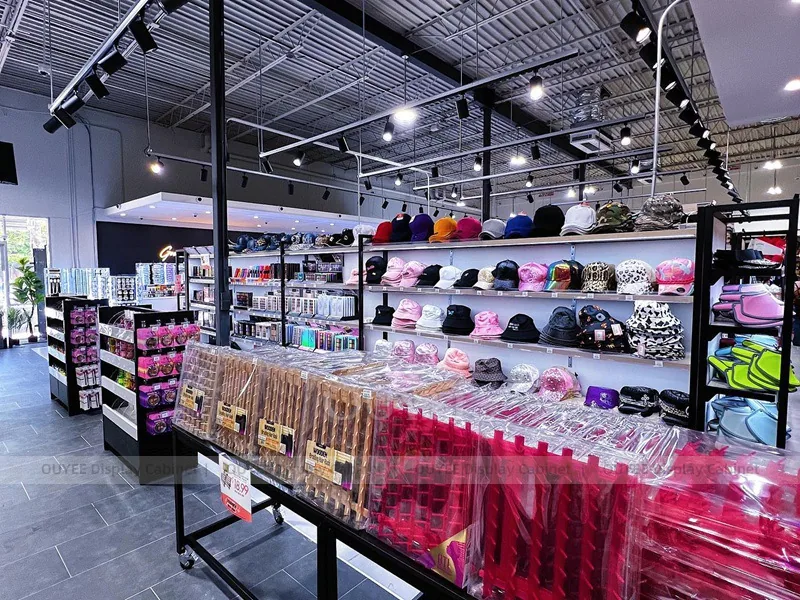 Black Frame Beauty Supply Beauty Supply Store Wig Display - Image 5