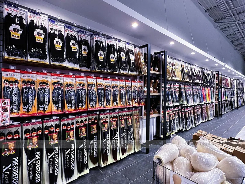 Black Frame Beauty Supply Beauty Supply Store Wig Display - Image 6