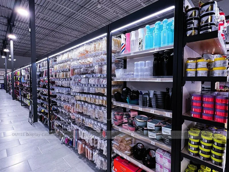 Black Frame Beauty Supply Beauty Supply Store Wig Display - Image 9