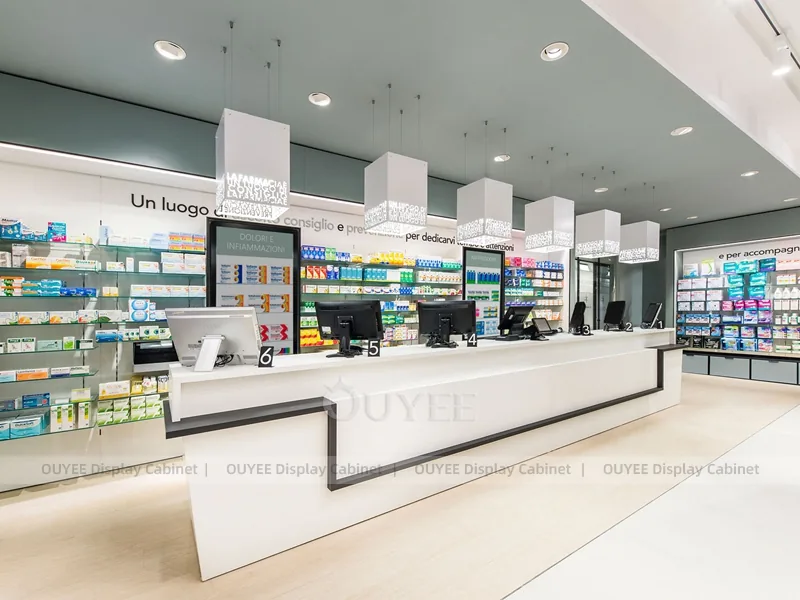 Black Framed Pharmacy Counter - Image 3