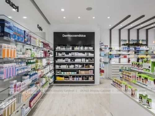 Black Line Pharmacy Shelving