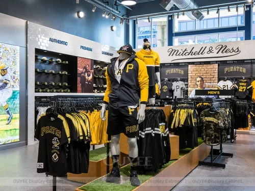 Black and Gold Team Apparel Feature Display 01