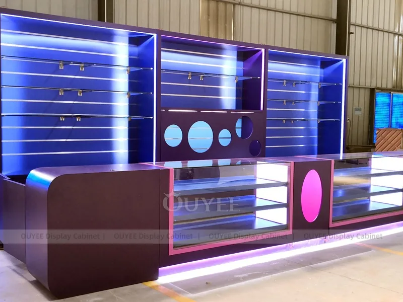 Blue And Purple Phone Display Fixture - Image 4