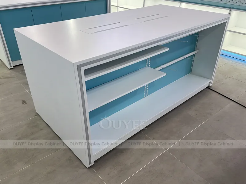 Blue And Teal LED Phone Display Fixture - Image 3