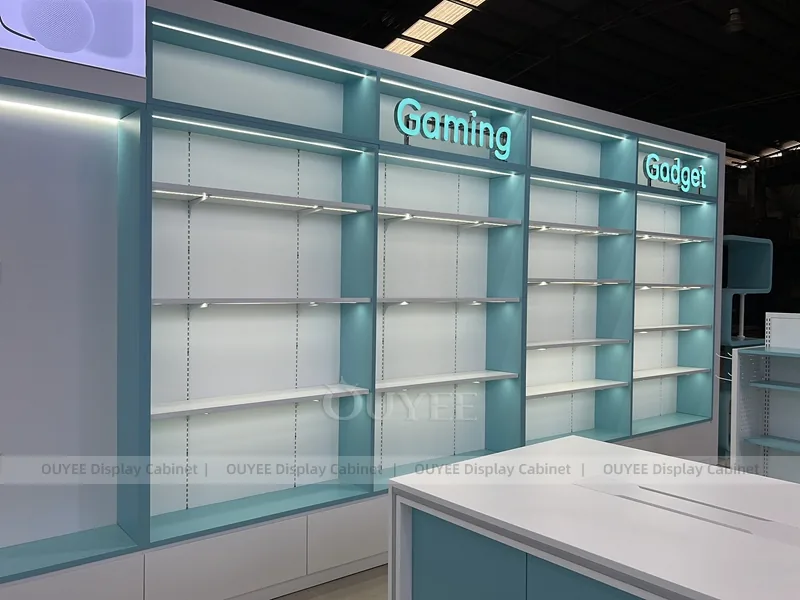 Blue And Teal LED Phone Display Fixture - Image 9