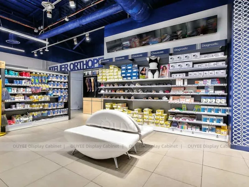 Blue Ceiling Pharmacy Shelving - Image 6
