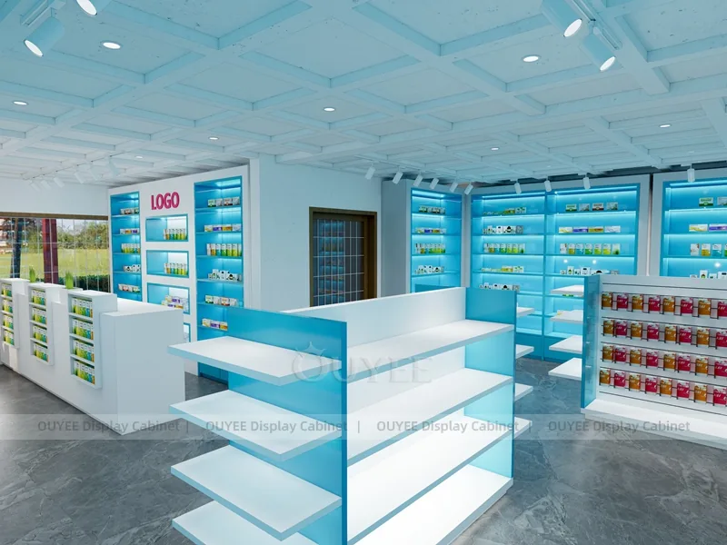 Blue Light Pharmacy Shelving - Image 7