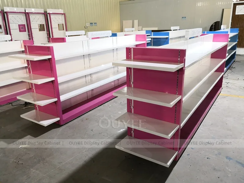 Blue Pink Pharmacy Gondola End - Image 2