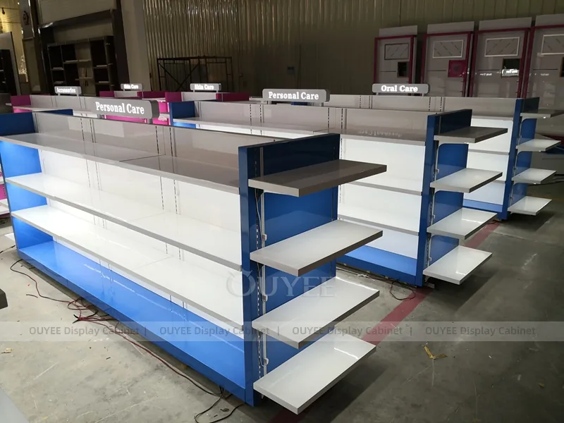 Blue Pink Pharmacy Gondola End - Image 5