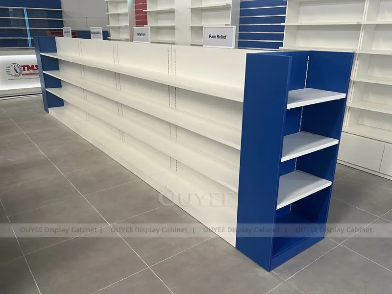 Blue Red Pharmacy Shelving - Image 10