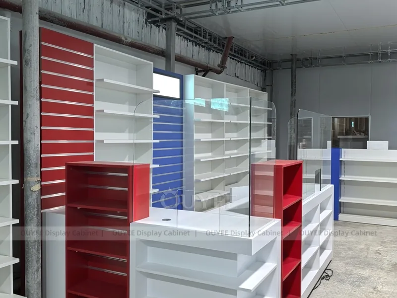 Blue Red Pharmacy Slatwall - Image 6