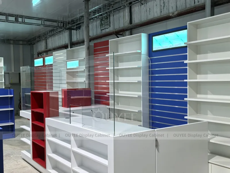 Blue Red Pharmacy Slatwall - Image 7