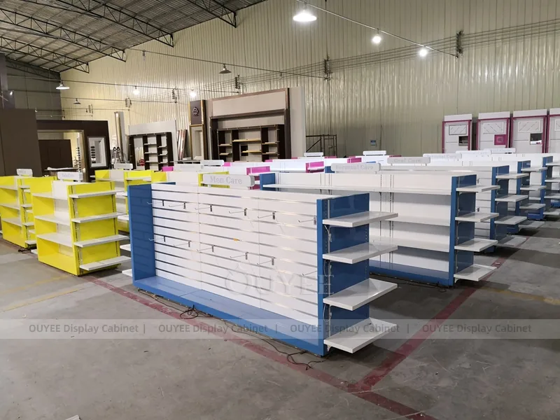 Blue White Pharmacy Gondola - Image 2