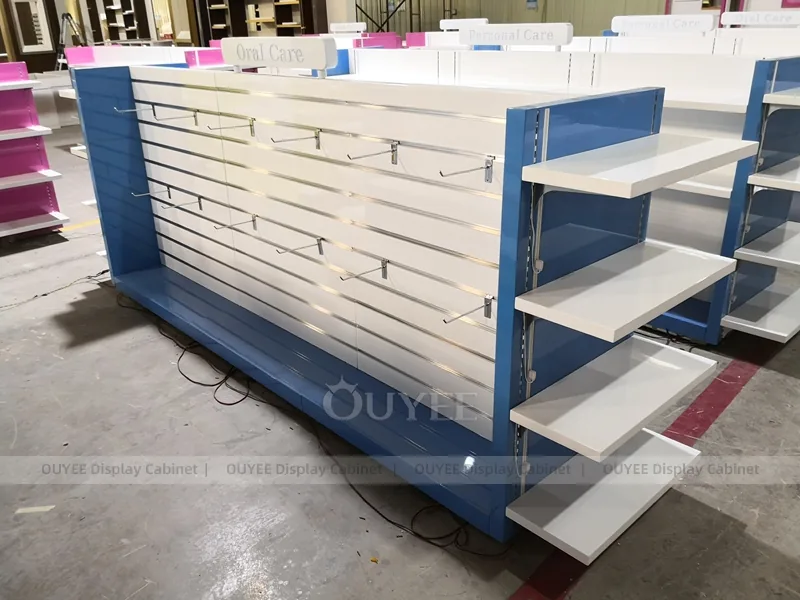 Blue White Pharmacy Gondola - Image 3