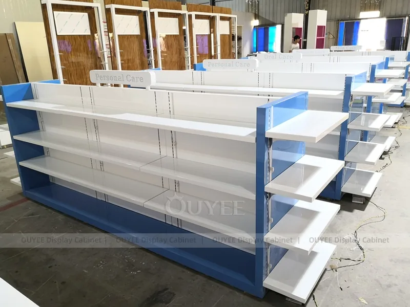 Blue White Pharmacy Gondola - Image 6