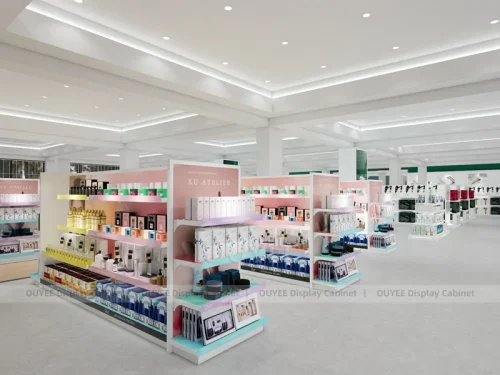 Bright Skincare Walls Display