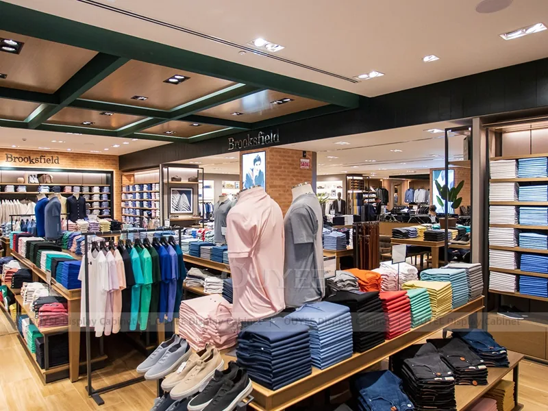 Brooksfield Color Table Menswear Clothing Store Display 02