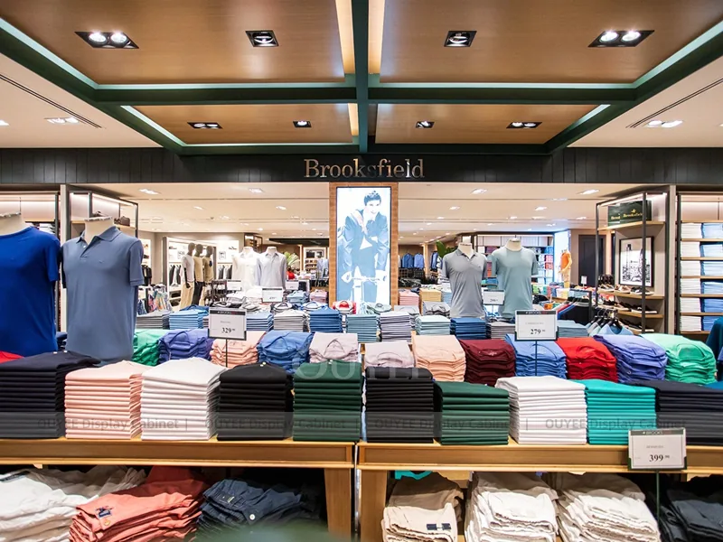 Brooksfield Color Table Menswear Clothing Store Display 03