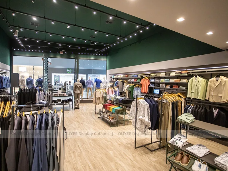 Brooksfield Folded Table Menswear Clothing Store Display 13