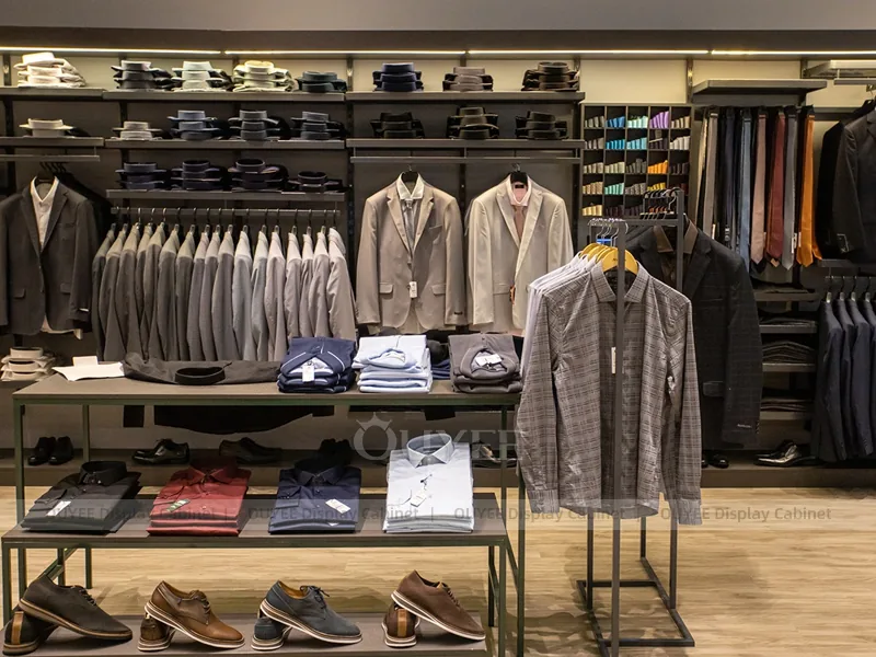 Brooksfield Folded Table Menswear Clothing Store Display 15