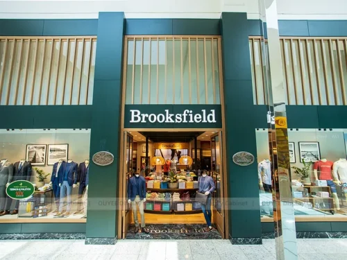 Brooksfield Storefront Menswear Clothing Store Display 01