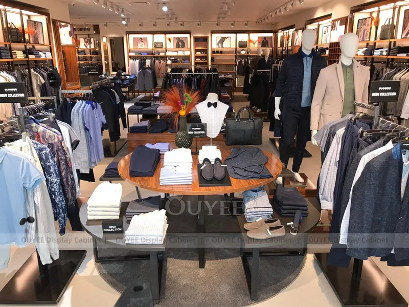Casual Fashion Table Apparel Shop Display - Image 2