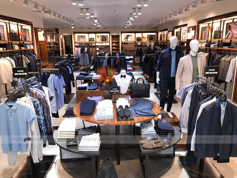 Casual Fashion Table Apparel Shop Display - Image 8