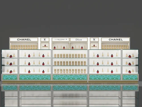 Chanel Makeup Gondola Display