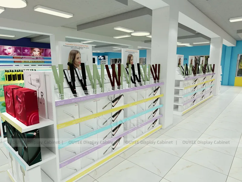 Colorful Beauty Supply Pink Beauty Supply Store Wig Display - Image 6