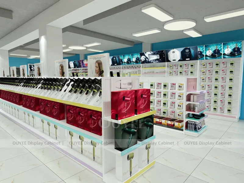 Colorful Beauty Supply Pink Beauty Supply Store Wig Display - Image 7