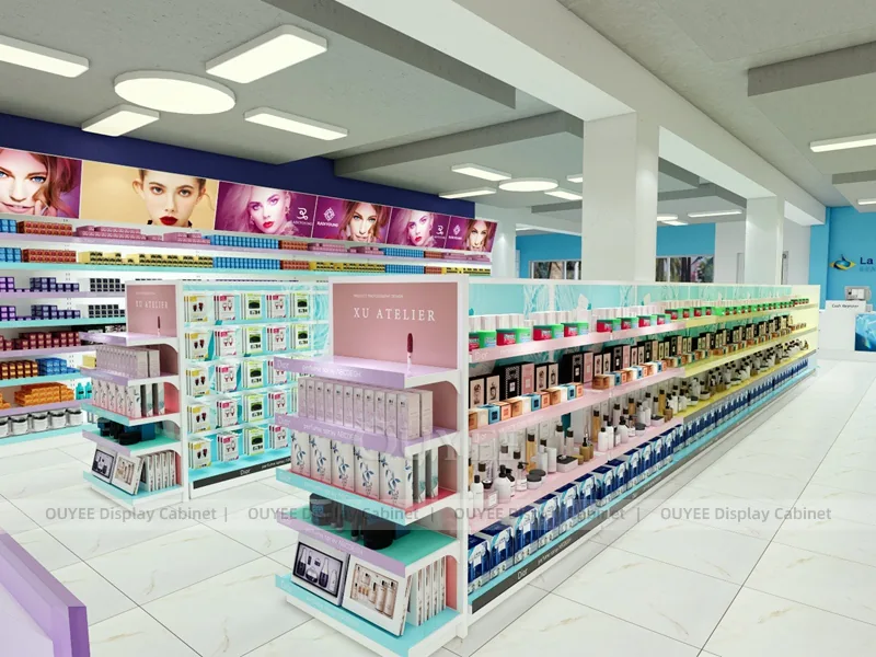 Colorful Beauty Supply Pink Beauty Supply Store Wig Display - Image 8