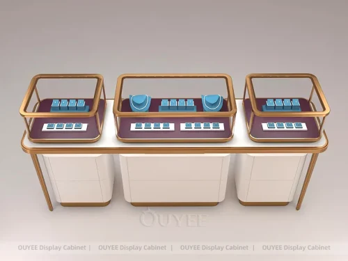 Contemporary Fluted Wood Table 01