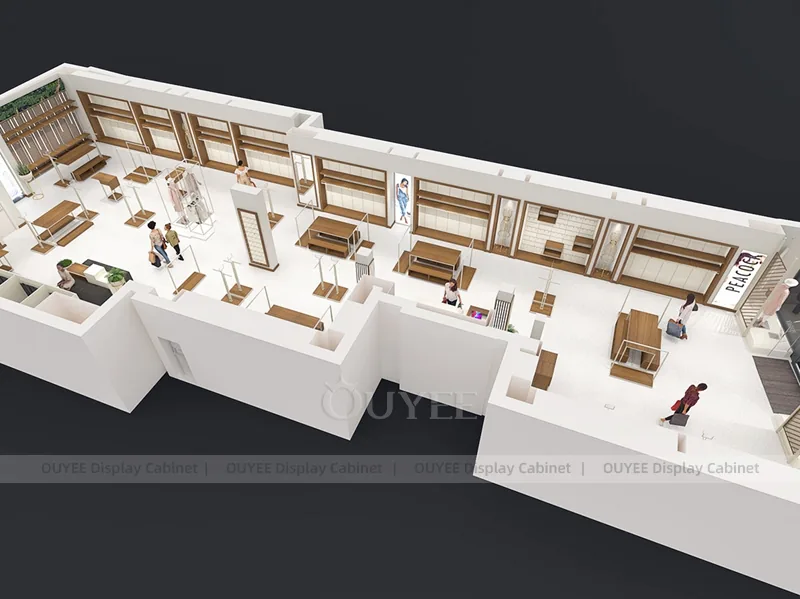 Corridor Apparel Store Retail Clothing Display - Image 7