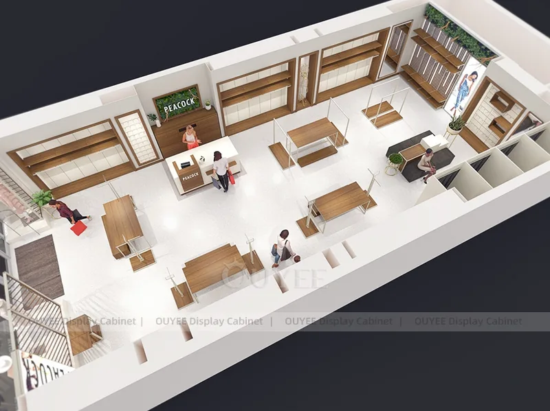 Corridor Apparel Store Retail Clothing Display - Image 10