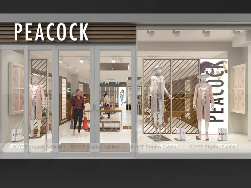Corridor Apparel Store Retail Clothing Display - Image 11