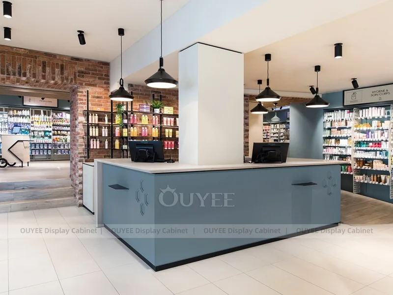 Dark Green Pharmacy Counter - Image 2