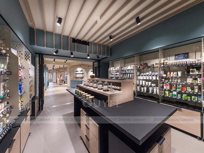 Dark Green Pharmacy Counter - Image 3