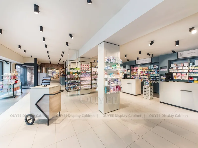 Dark Green Pharmacy Counter - Image 7