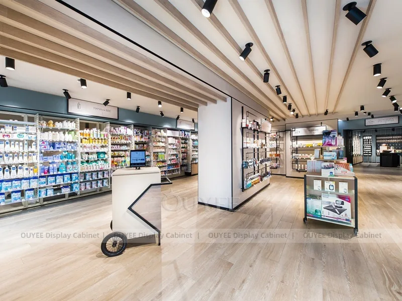 Dark Green Pharmacy Counter - Image 8