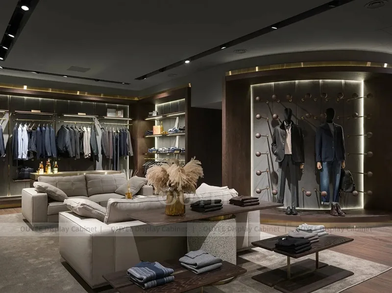 Dark Menswear Boutique Menswear Clothing Store Display 01
