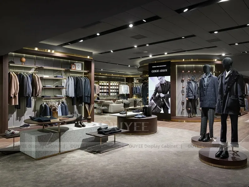 Dark Menswear Boutique Menswear Clothing Store Display 03