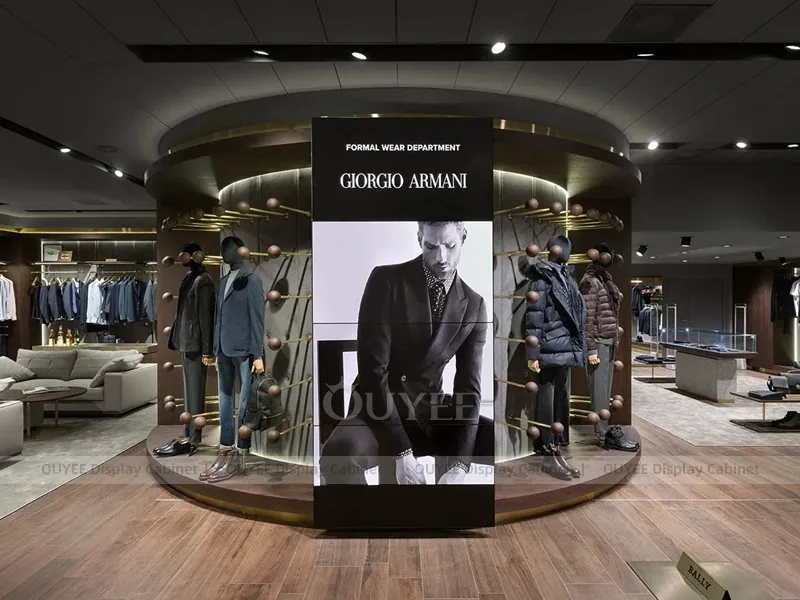 Dark Menswear Boutique Menswear Clothing Store Display 04