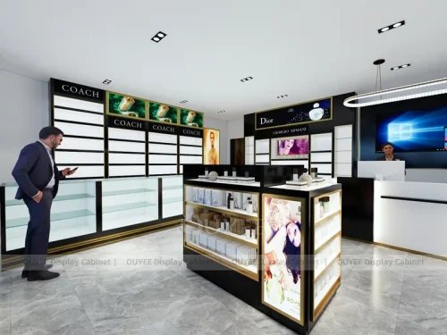 Dior White Counter Display