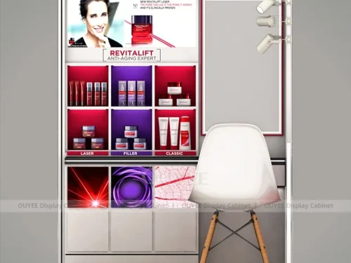 Dr Jart Red Wall Display