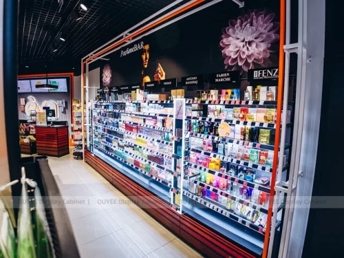 EIA Night Storefront Cosmetic Shop Display